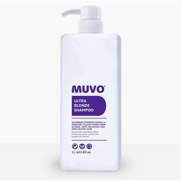 Muvo Ultra Blonde Shampoo Ltr Kimdec