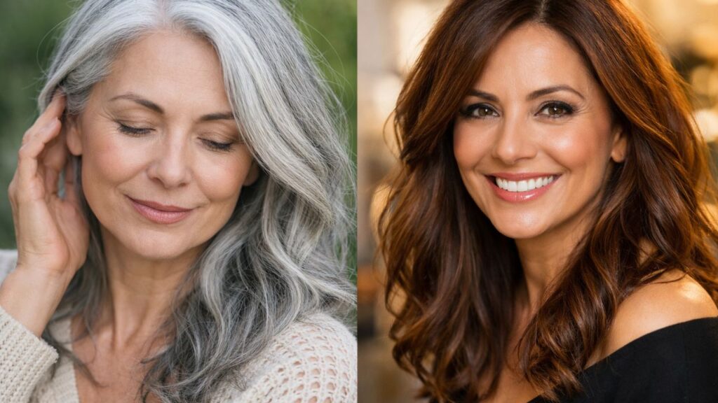 Grey Hair Looks Beautiful