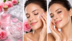 Rose Water and Ice Cube Face Hack Women Are Using Worldwide for Clear Glass Skin Naturally