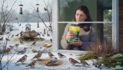 We may not be saving birds but making them dependent—the debated research behind winter feeding