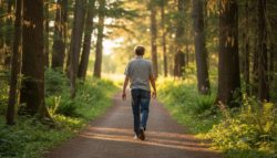 The unexpected influence of slow-paced walking on mental restoration