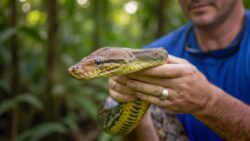 Giant African Python Stuns Scientists After Rare Field Expedition Discovery in Remote Region