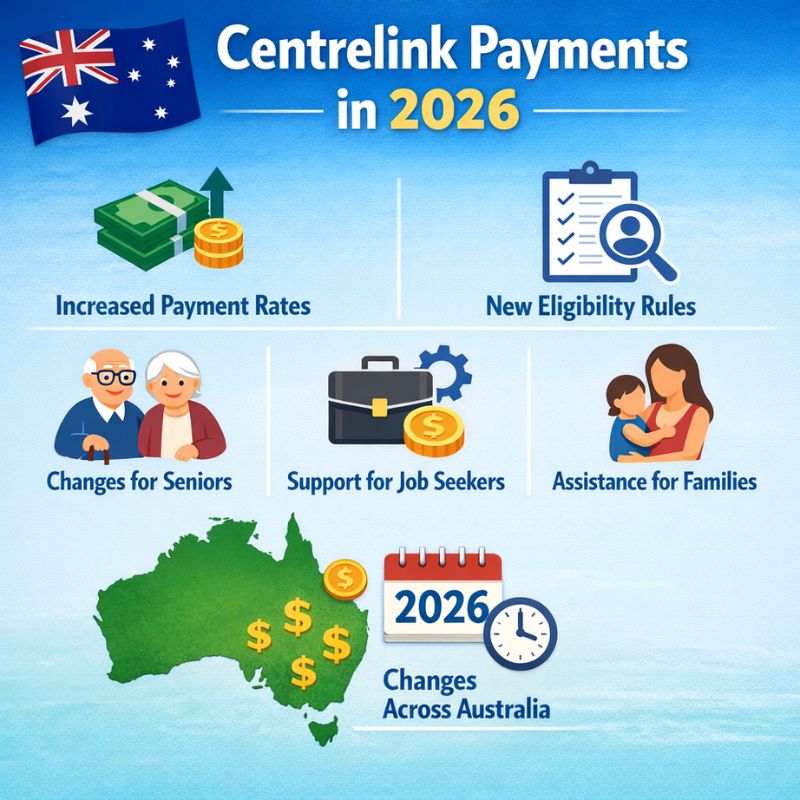 Centrelink payments changing 2026