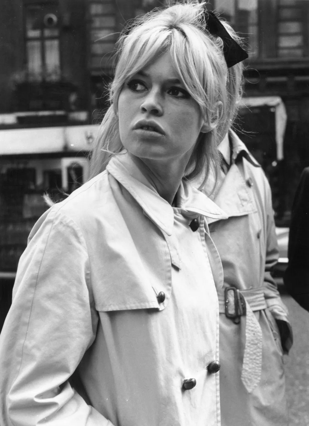 Brigitte Bardot on Regent Street in London